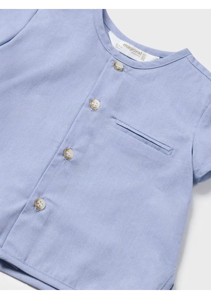 Erkek Bebek Şort Gömlek Set 1219 fırsatları