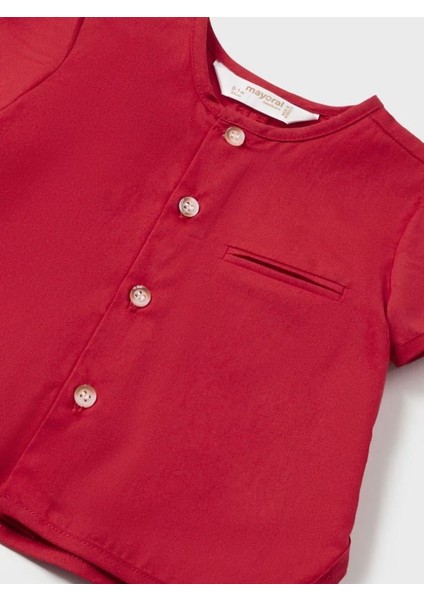 Erkek Bebek Şort Gömlek Set 1219 modelleri