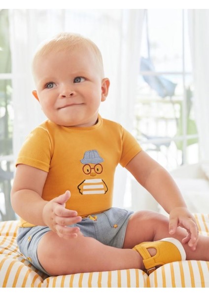 Erkek Bebek Şort Tişört Set 1208 fiyatları