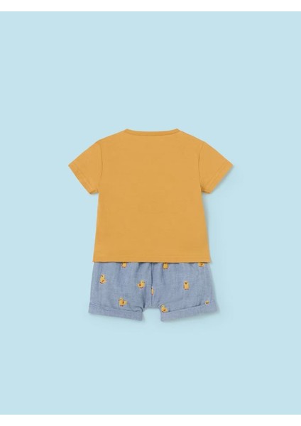 Erkek Bebek Şort Tişört Set 1208 fırsatları