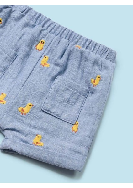 Erkek Bebek Şort Tişört Set 1208