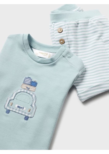 Erkek Bebek Şort Tişört 4 Lü Set 1627 fırsatları