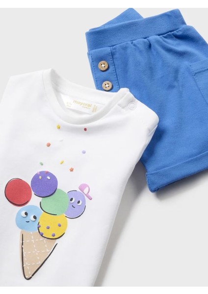 Erkek Bebek Şort Tişört 4 Lü Set 1627 fırsatları