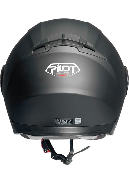 Road Iı Sv Black Matt Çene Açılır Kask