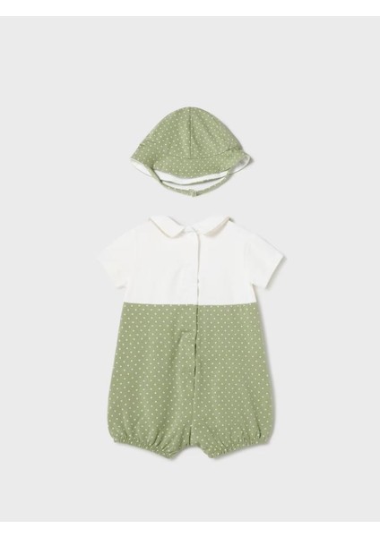 Erkek Bebek Tulum Şapka Set 1611 modelleri