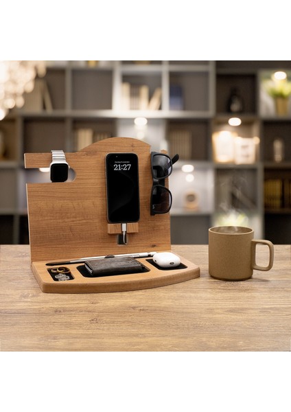 Telefon Tutucu - Ev ve Ofis Masa Üstü Telefon Sabitleme - Organizer - Mdf modelleri