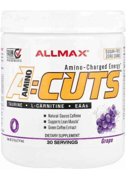 Nutrition Amıno Eaa Animal Cuts (L-Carnitine+Green Coffee+Taurine) 30 Servis Aromalı Toz Form