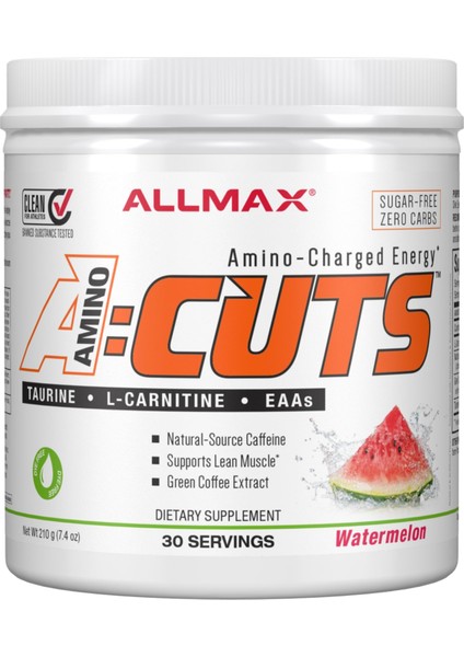 Nutrition Amıno Eaa Animal Cuts (L-Carnitine+Green Coffee+Taurine) 30 Servis Aromalı Toz Form fiyatları
