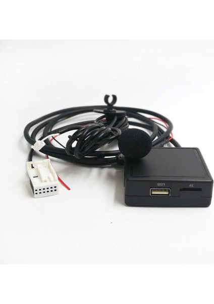 Mercedes W169 W245 W203 W209 Bt 5.0 Mikrofonlu Aux Adaptörü SKU12 USB Tf Kart Girişi