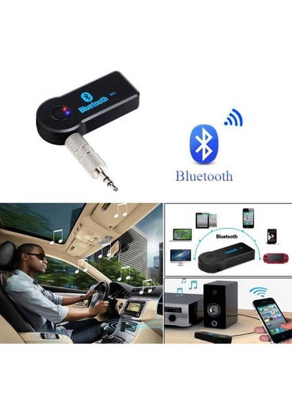 Aux Bluetooth Araç Kiti Wireless Aux Bluetooth Kit