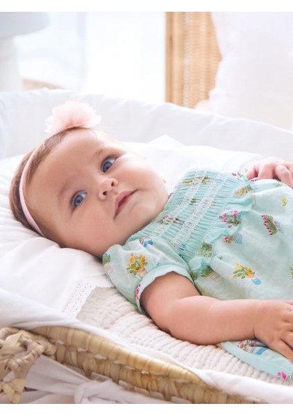 Mayoral Yenidoğan Kız Bebek Elbise 1801