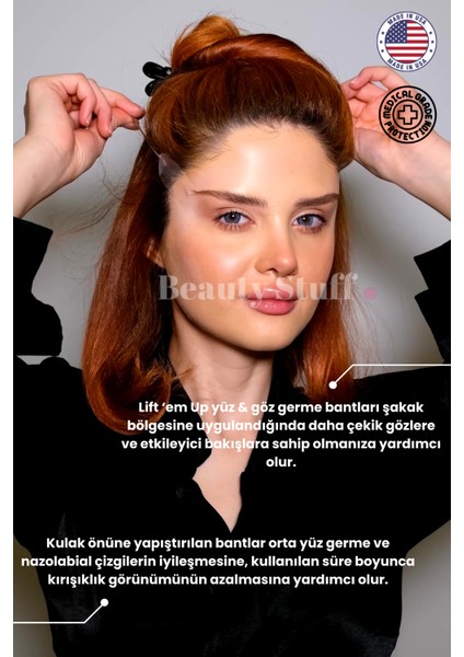 Lift Em Up Yüz & Göz Germe Bantları 60'lı Paket