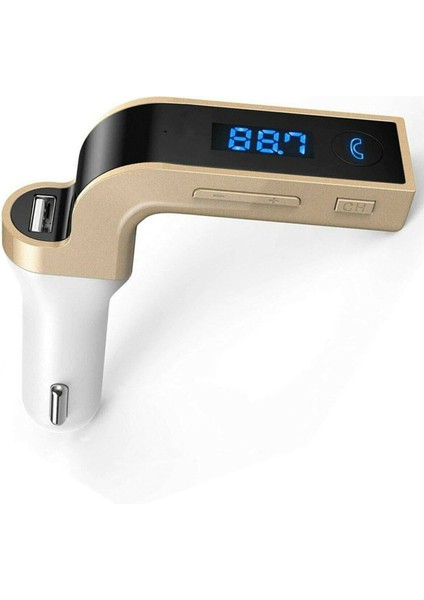 Universal Tüm Araçlara Uyumlu Bluetooth Müzik Kiti Fm Transmitter Araç Çakmaklık Şarj