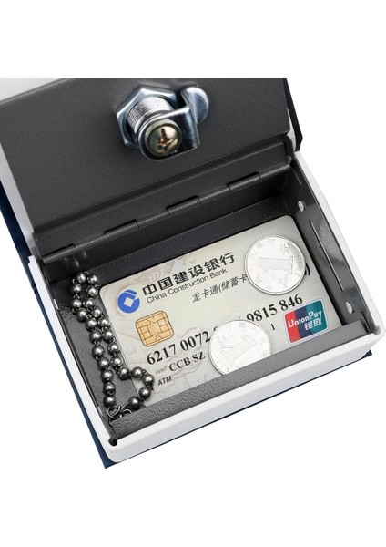 Gizli Kitap Kasa Ingilizce Sözlük Görünümlü Anahtarlı Metal Para ve Değerli Eşya Kasası fırsatları