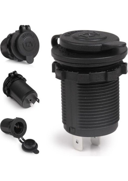 Dişi Araç Çakmaklık Güç Kaynağı Soketi 12 V Tekne Araba Için