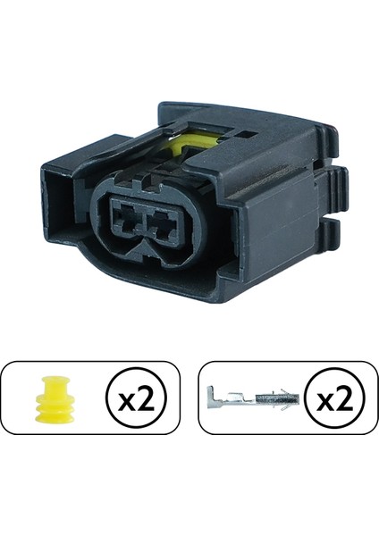 Enjektör Soketi Tırnaklı 2 Pin Kablosuz fiyatları