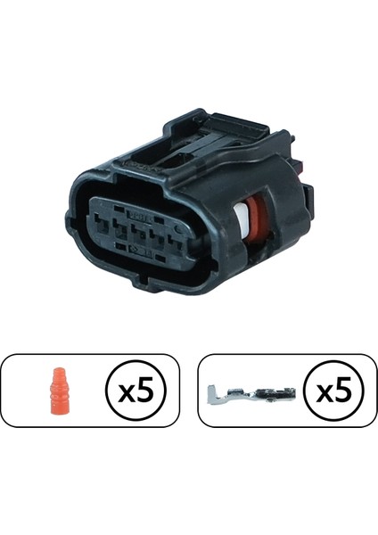 Hava Akışmetre Soketi 5 Pin Kablosuz