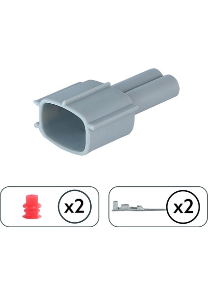 Enjektör Soketi Dişi 2 Pin Kablosuz