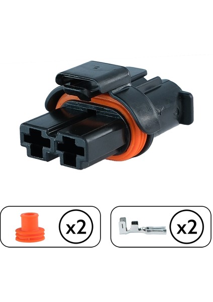 Fan Motor Soketi 2 Pin Kablosuz