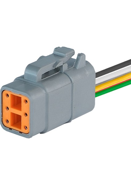 DTM06-6S Erkek Konnektör 6 Pin Kablolu