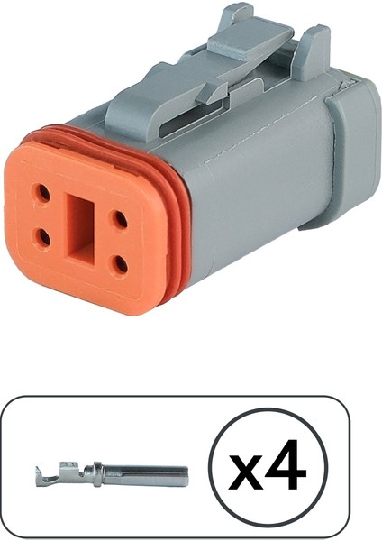 DT06-4S Erkek Konnektör 4 Pin Kablosuz fiyatları