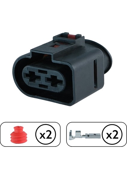 Audi Direksiyon Pompa Soketi 2 Pin Kablosuz