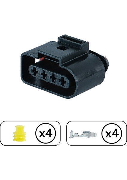 Bobin Soketi 4 Pin Kablosuz
