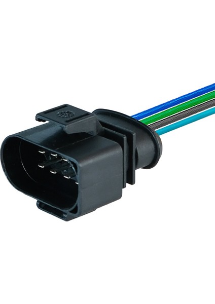 Mandallı Dişi Soket 8 Pin Kablolu