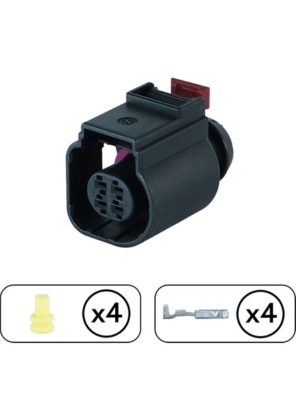 Isı Müşür Soketi 4 Pin Kablosuz