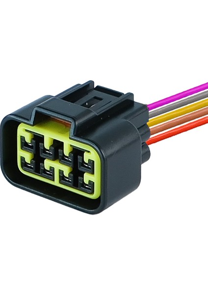 İş Makinası Lamba Soketi 8 Pin Kablolu