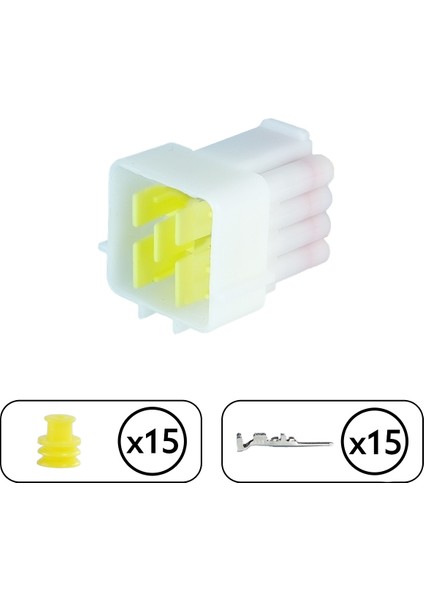 Dişi Soket 15 Pin Kablosuz