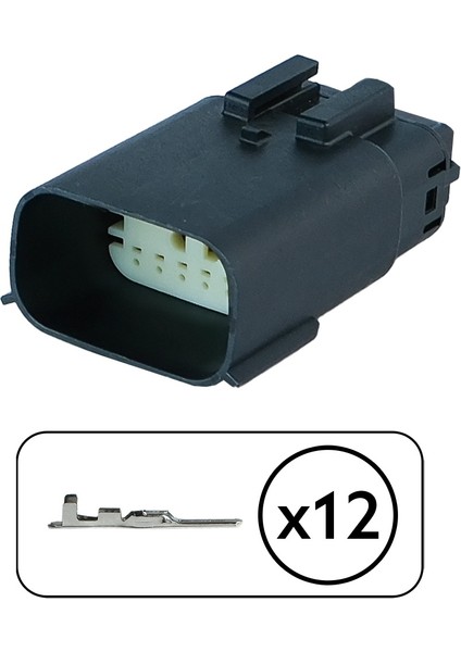 Far Soketi Dişi 12 Pin Kablosuz