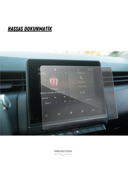 Renault Clio 5 Easy Link 2023 2024 Multimedya ve Navigasyon Uyumlu Nano Ekran Koruyucu modelleri