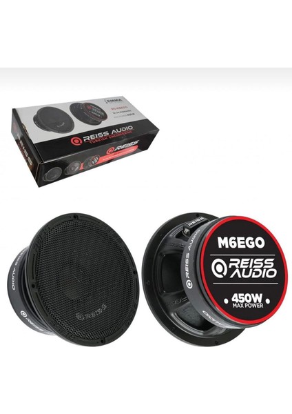 16CM Midrange RS-M6EGO Tanesi 450WAT 200RMS