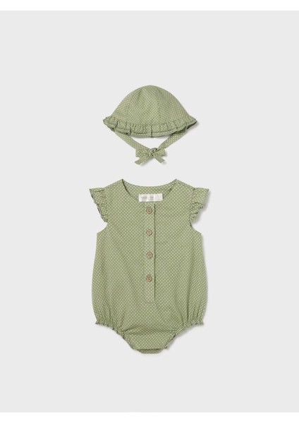 Bebek Kısa Tulum Şapka Set 1603 fiyatları