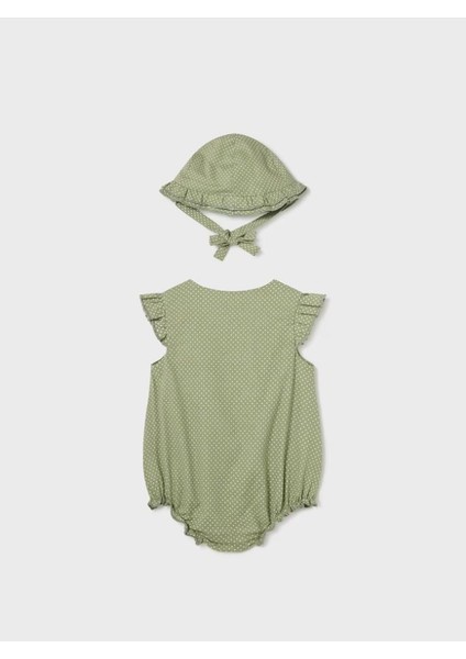 Bebek Kısa Tulum Şapka Set 1603 modelleri