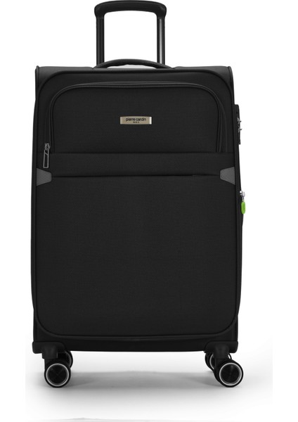 2'li Valiz Seti Orta Ve Kabin Boy Lüx Kumaş Valiz Siyah 04pc6000 fiyatları