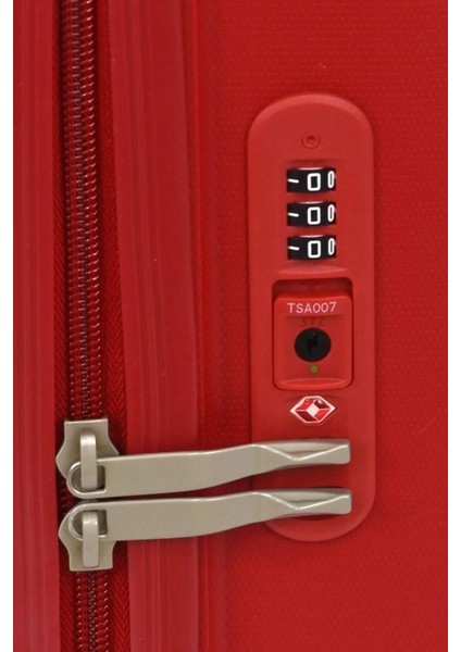 Orta Boy %100 Polipropilen Valiz Kırmızı Bnt1000 fırsatları