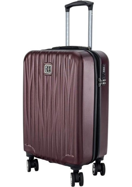 Kabin Boy %100 Polikarbon Valiz Bordo 1815