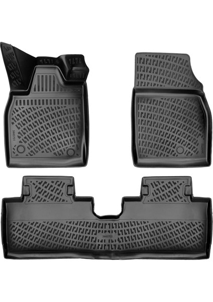 Ford Mustang Mach-E 2021 Sonrası Havuzlu Paspas + Temizleyici