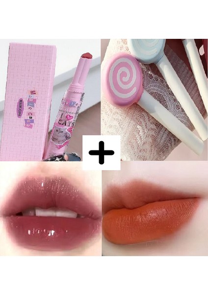 Kalpli Jelly Lipstick & Lollipop Ruj Hediye