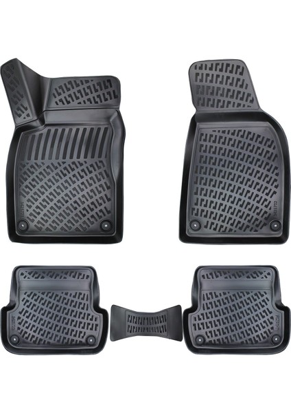 Audi A4 2001-2006 Havuzlu Paspas + Temizleyici