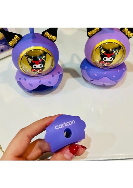 Sanrio Kuromi Model Masa Lambası Gece Lambası Hediyelik LED Kuromi Masa Ay Lambası Kuromi Lamba fırsatları
