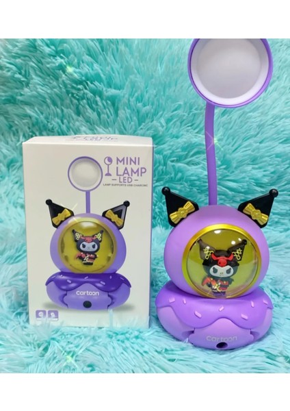 Sanrio Kuromi Model Masa Lambası Gece Lambası Hediyelik LED Kuromi Masa Ay Lambası Kuromi Lamba indirimleri