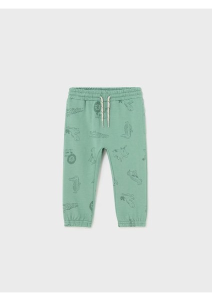 Erkek Bebek Safari Desenli Pantolon 1550