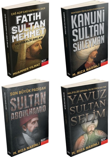 Osmanlı Padişahları Seti (4 Kitap)