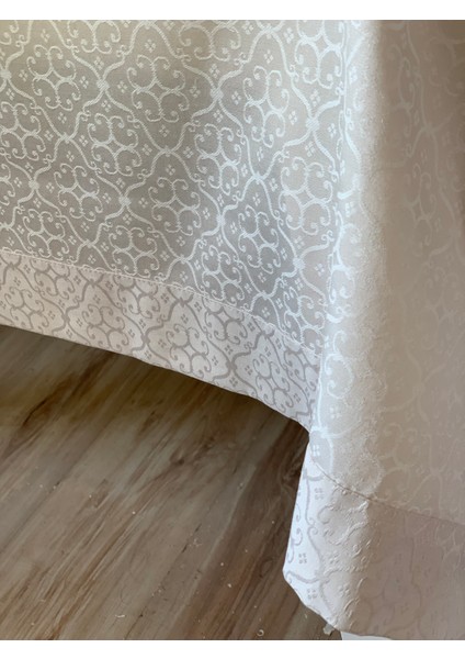 Masa Örtüsü Taș Rengi Pollycoton 160/230 cm Masa Örtüsü