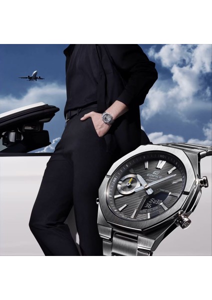 Edifice ECB-S10D-8ADF Telefon Bluetooth Bağlantılı