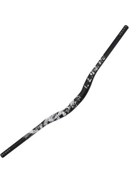 All Ride Açılı 9mm Gidon Siyah 31.8mm