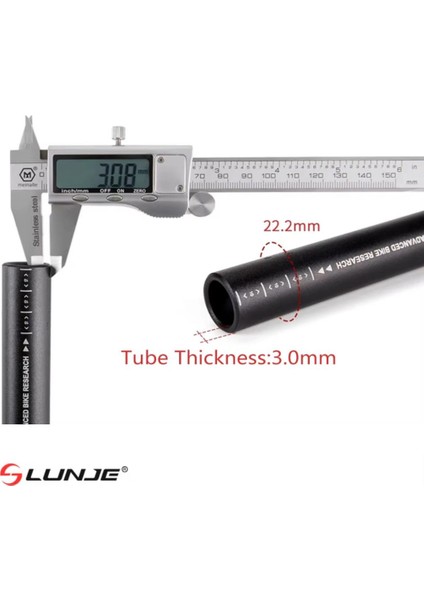 All Ride Açılı 9mm Gidon Siyah 31.8mm
